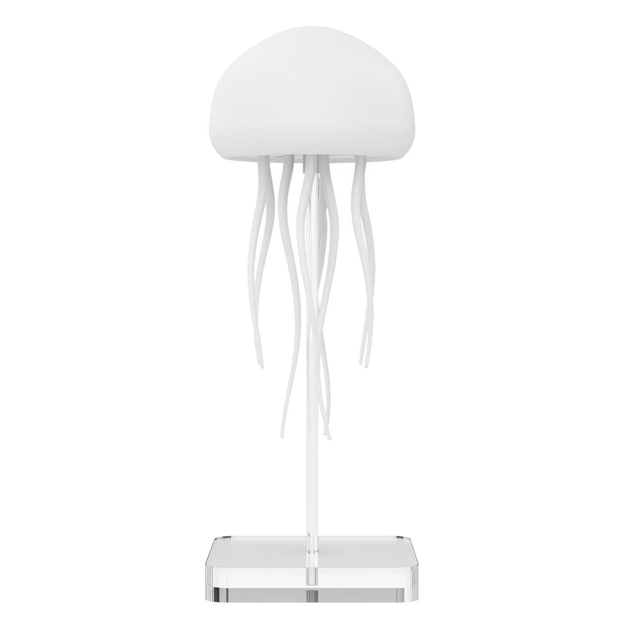 Voice-controlled jellyfish lamp