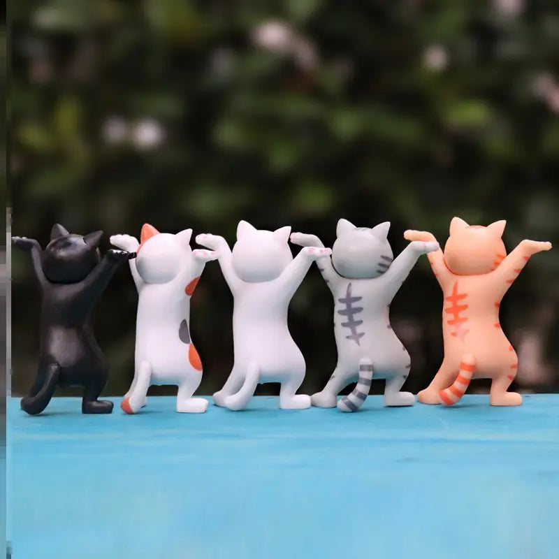 Handmade Dancing Cat Model