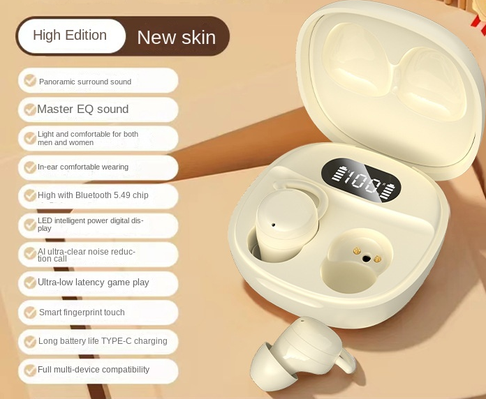 X62 Wireless Bluetooth In-Ear TWS Mini Sports Earbuds Long Battery Life