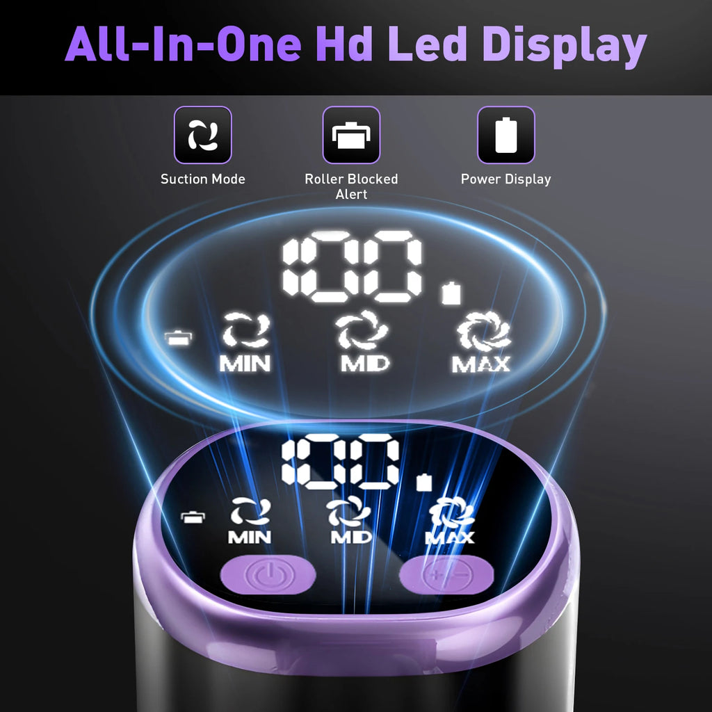 10-in-1 Cordless Stick Vacuum Cleaner Super Suction Green LED Anti-Tangle Brush for Deep Cleaning Cars Hotels US Warehouse