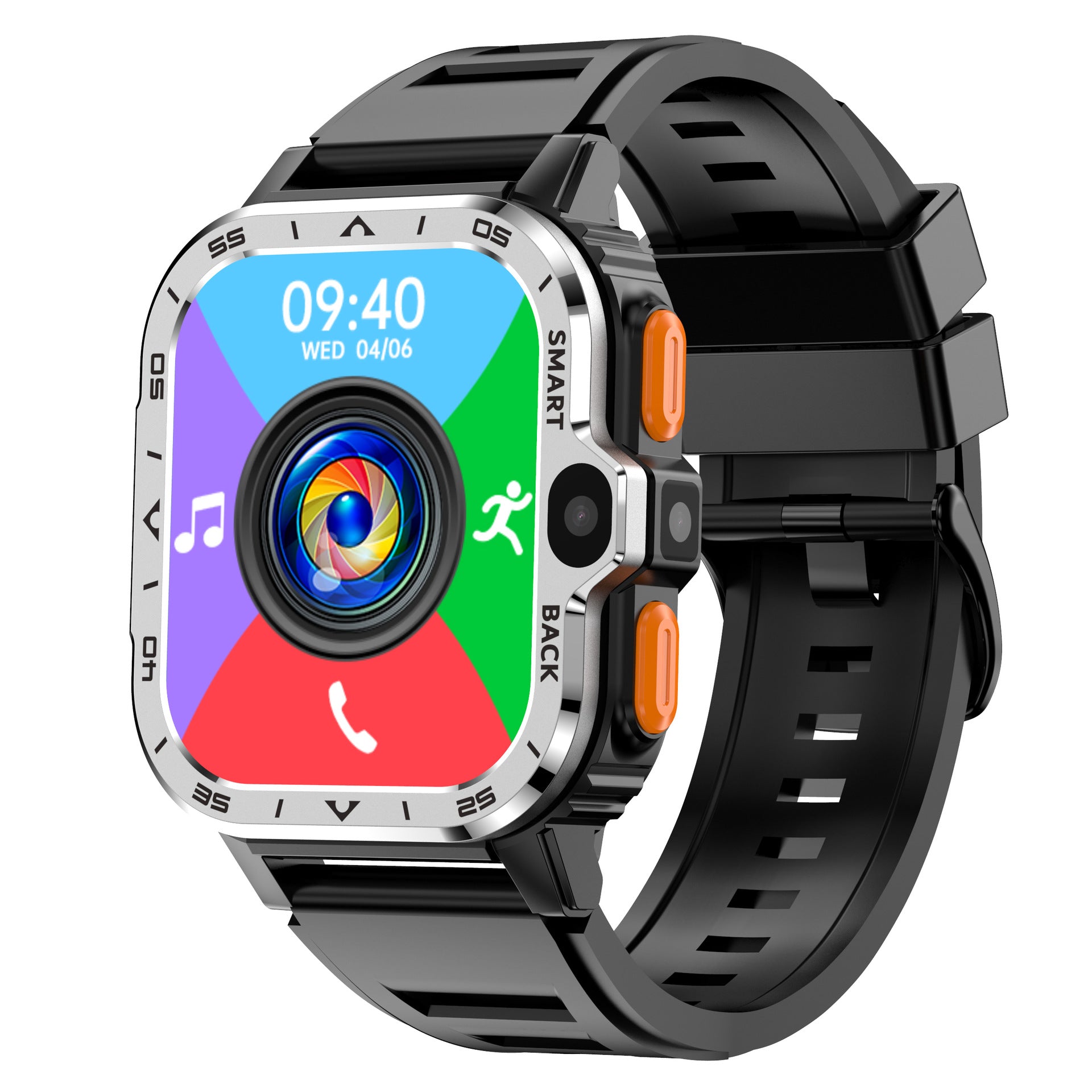 Smart Watch 5G Full Network SIM Card Google Store APP Download Video Photography Sports