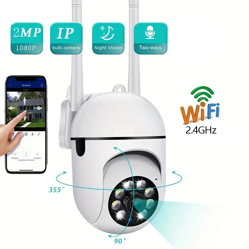 A7 1080P Security Camera WIFI Camera Outdoor PTZ Speed Wireless IP Camera CCTV 4X Digital Zoom Audio Network Surveillance CAM